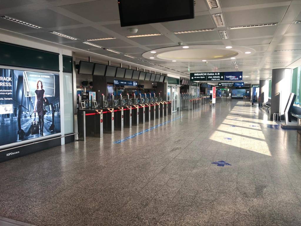 Le foto storiche di Malpensa T1 chiusa