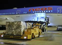 Neos Air porta materiale sanitario dalla Cina