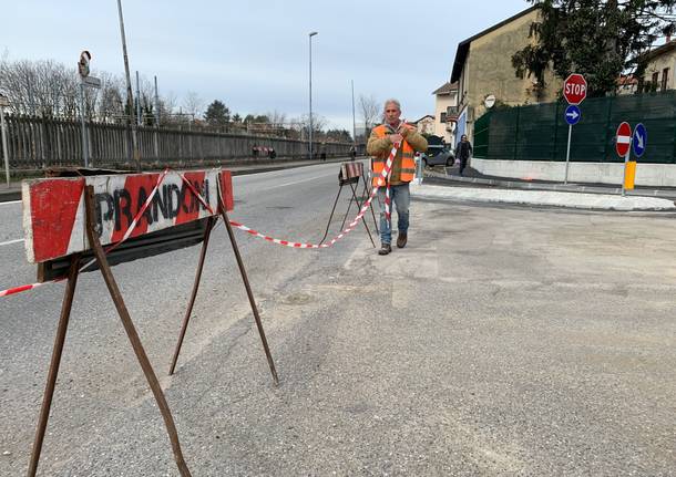 Riapre via del Ponte a Busto Arsizio