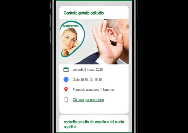 Saronno Servizi lancia la nuova App per le farmacie comunali