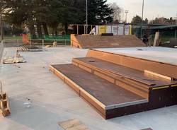 Skate Park Somma Lombardo cantiere