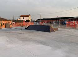 Skate Park Somma Lombardo cantiere