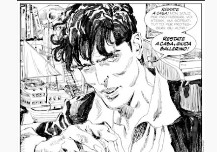 Tiziano Scalvi e Dylan Dog contro il Coronavirus 