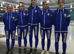 Tre uboldesi vestono i colori della Nazionale Italiana di pattinaggio su ghiaccio In Olanda