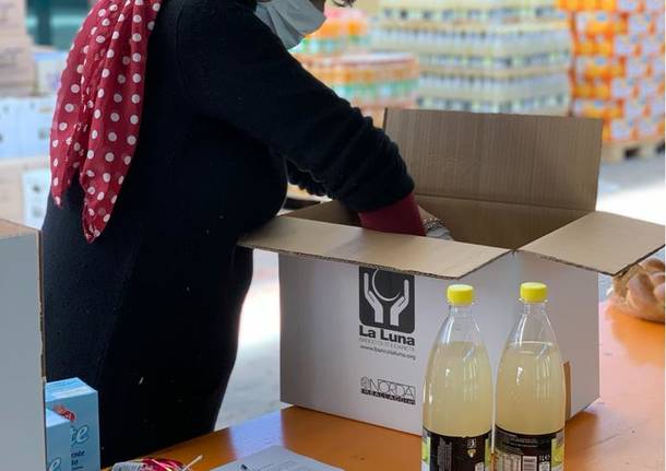 banco la luna distribuzione alimentare coronavirus