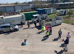 Benedizione di Pasqua per la Protezione Civile Valtinella