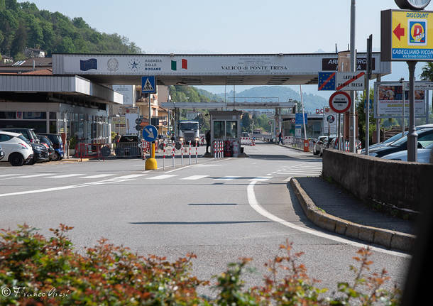 Coronavirus, Cunardo, Ponte Tresa, Porto Ceresio deserte