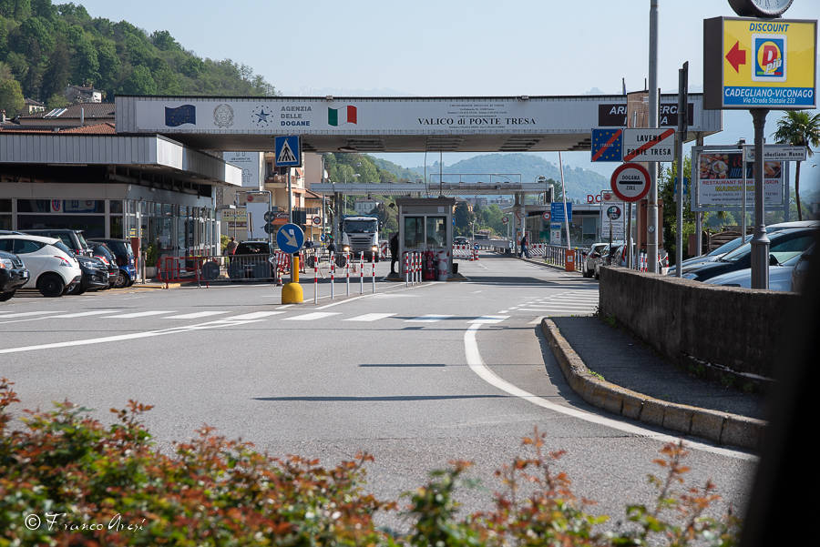 Coronavirus, Cunardo, Ponte Tresa, Porto Ceresio deserte