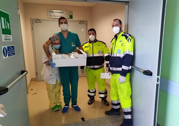 Ottocento pasti per l’Ospedale