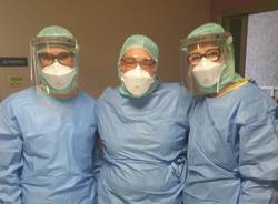 Il covid all'ospedale di Busto Arsizio
