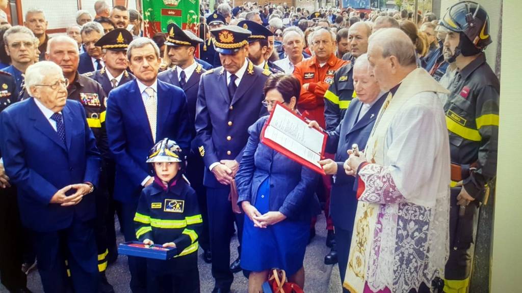 Il distaccamento dei Vigili del fuoco di Garbagnate Milanese compie 13 anni