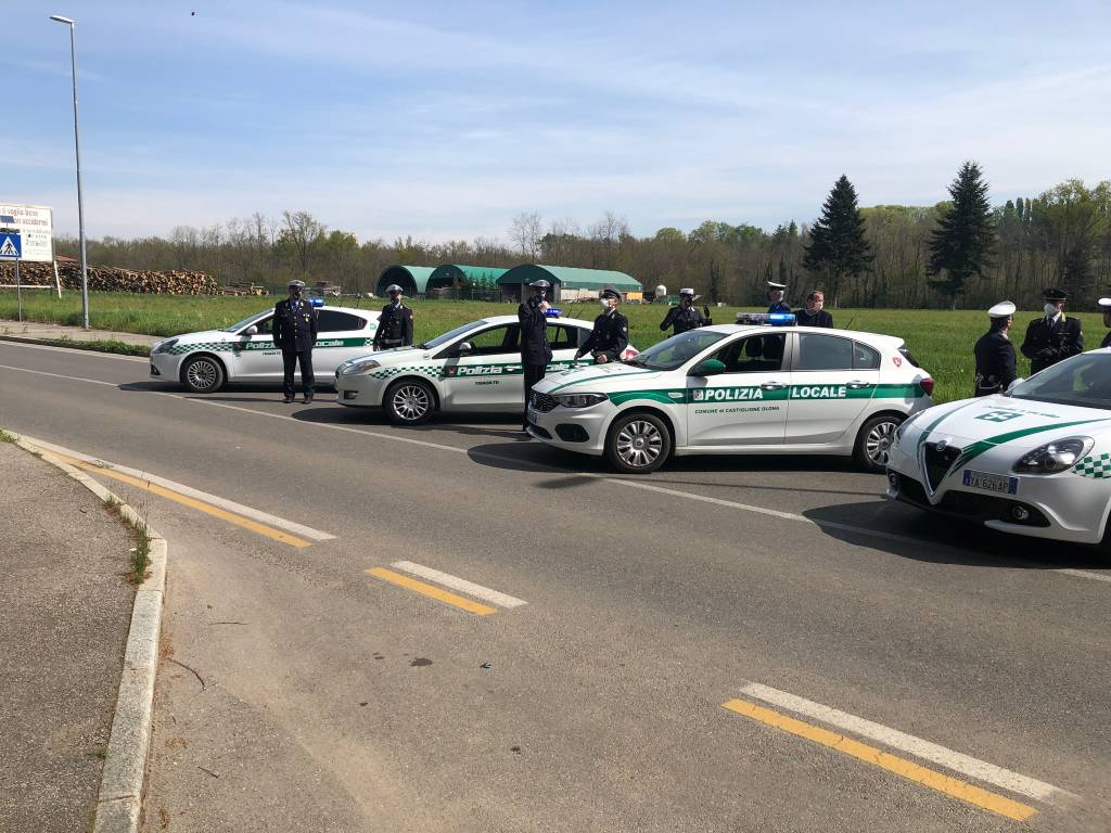 Il saluto al personale dell’ospedale di Tradate