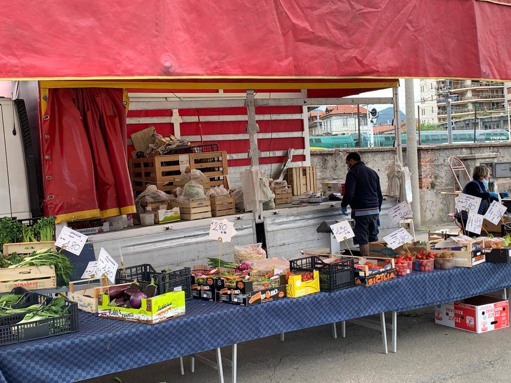 Mercato di Varese, riapertura Covid-19
