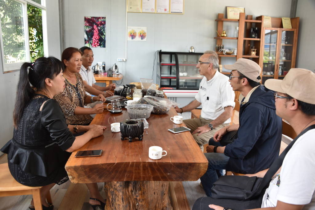 Nel profumo di caffè dello Yunnan