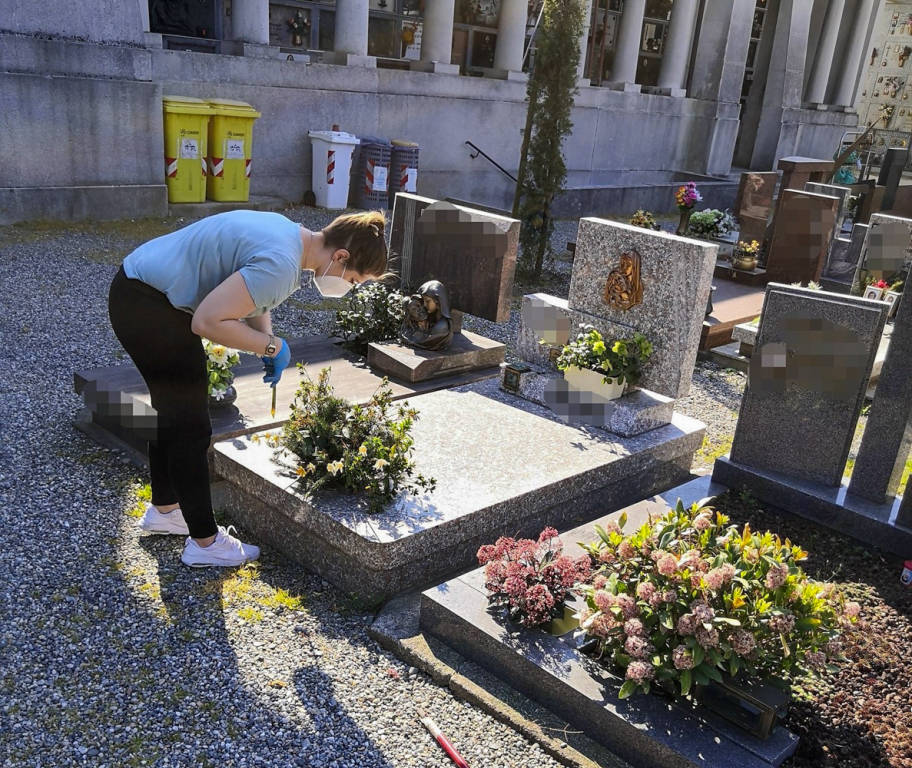 pulizia cimitero albizzate