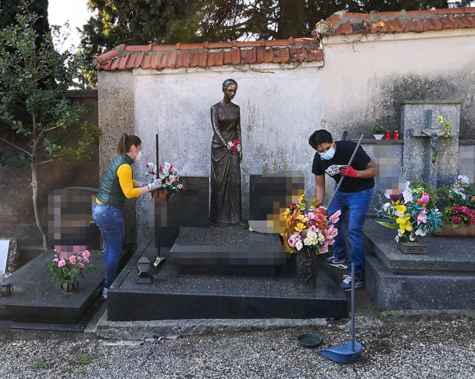 pulizia cimitero albizzate