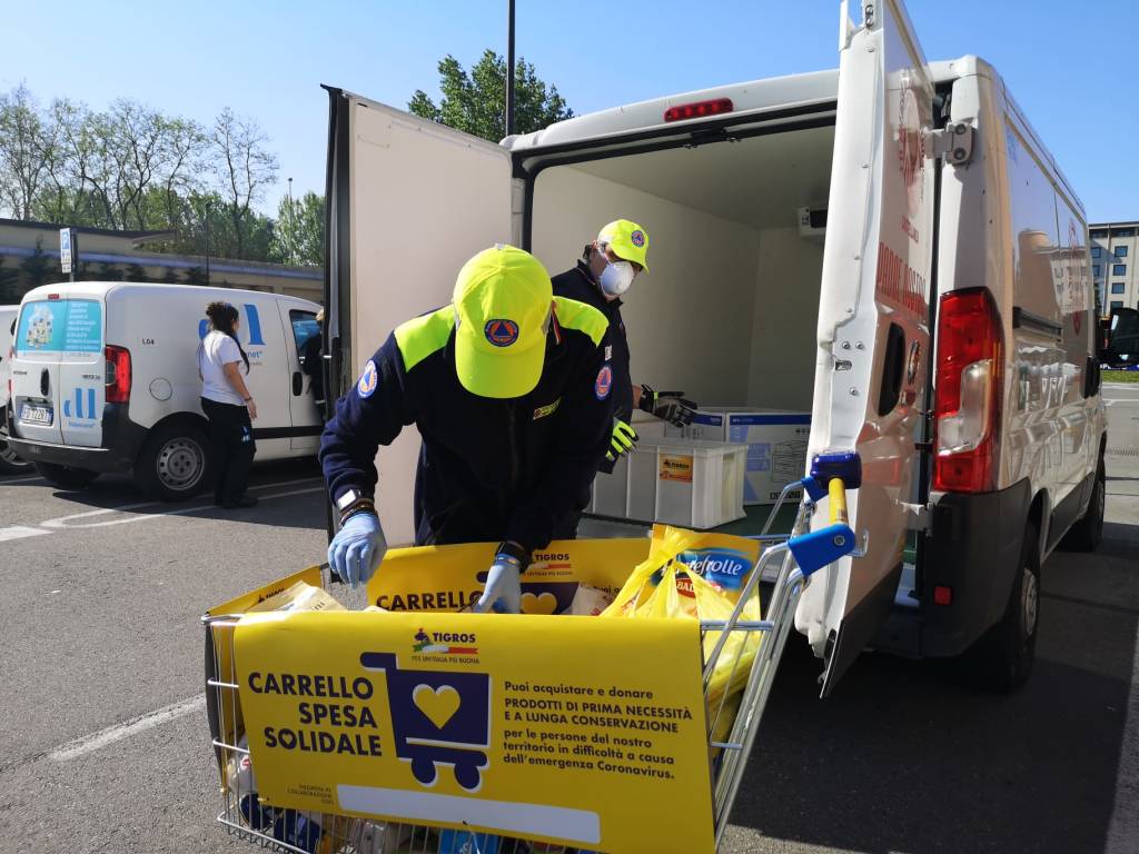 solidarietà coronavirus castellanza