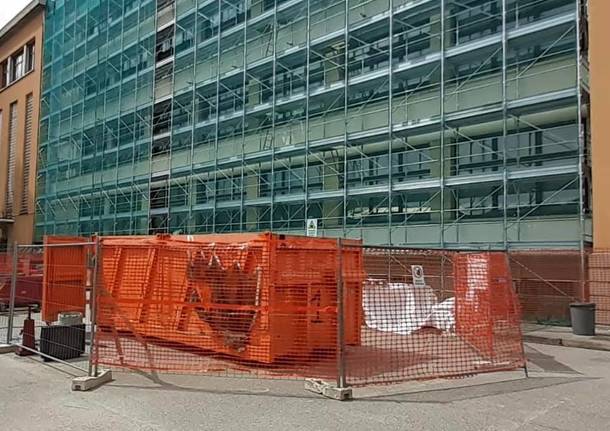 cantiere scuole bossi busto