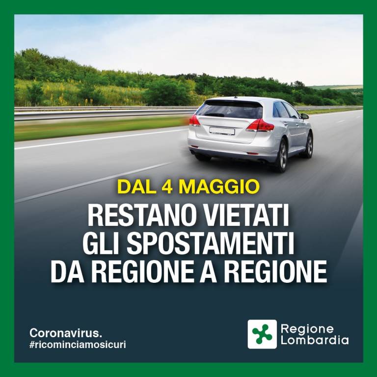 Le regole della Fase 2 in Lombardia
