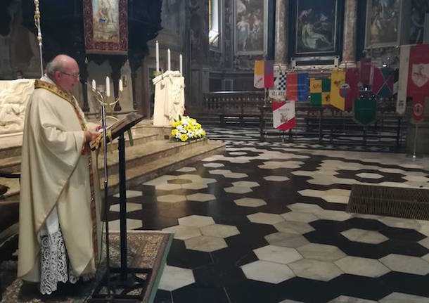 La celebrazione \"a porte chiuse\" di San Vittore