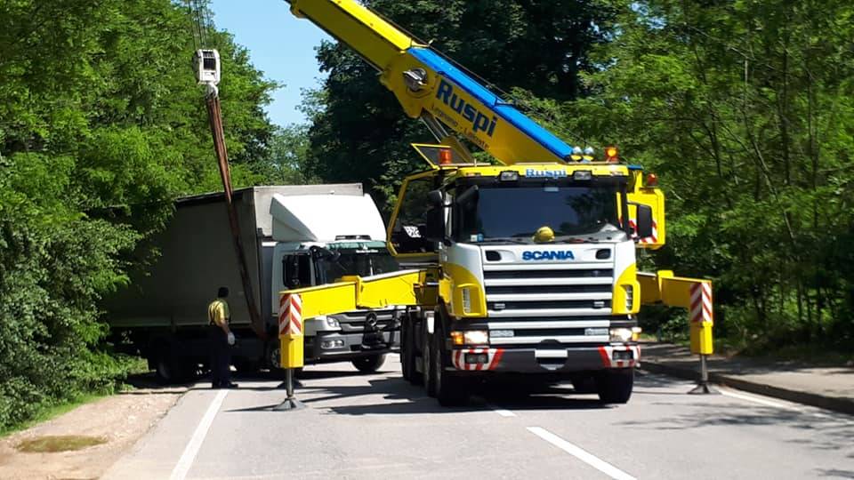 La Protezione Civile di Gorla Maggiore rimette in strada un camion