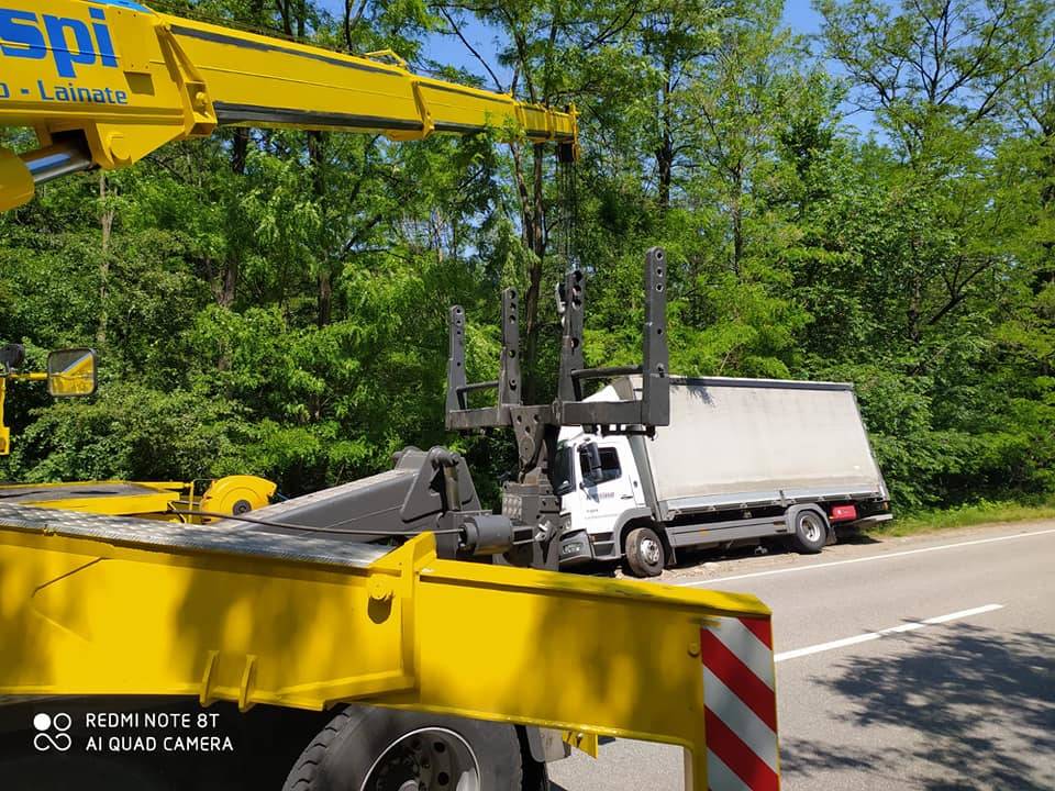 La Protezione Civile di Gorla Maggiore rimette in strada un camion