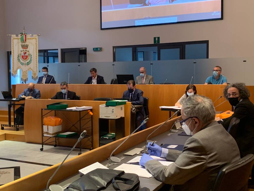 Consiglio comunale Gallarate periodo Covid