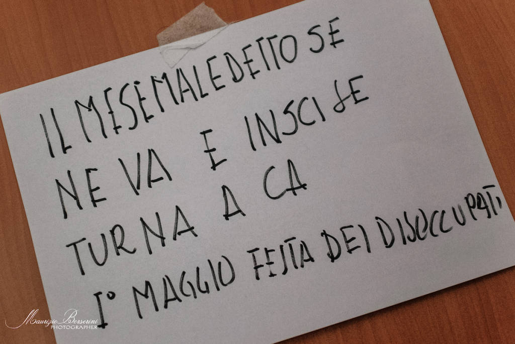 Cuasso al Monte - Reportage dal reparto Covid - foto di Maurizio Borserini