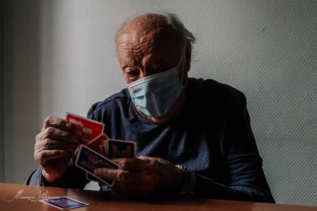 Cuasso al Monte - Reportage dal reparto Covid - foto di Maurizio Borserini