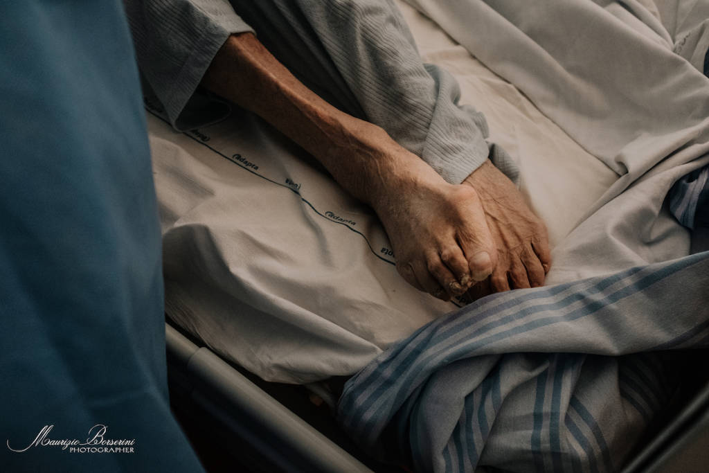 Cuasso al Monte - Reportage dal reparto Covid - foto di Maurizio Borserini