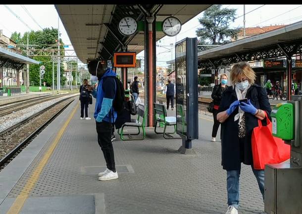 Fase 2: la situazione alla stazione di Saronno