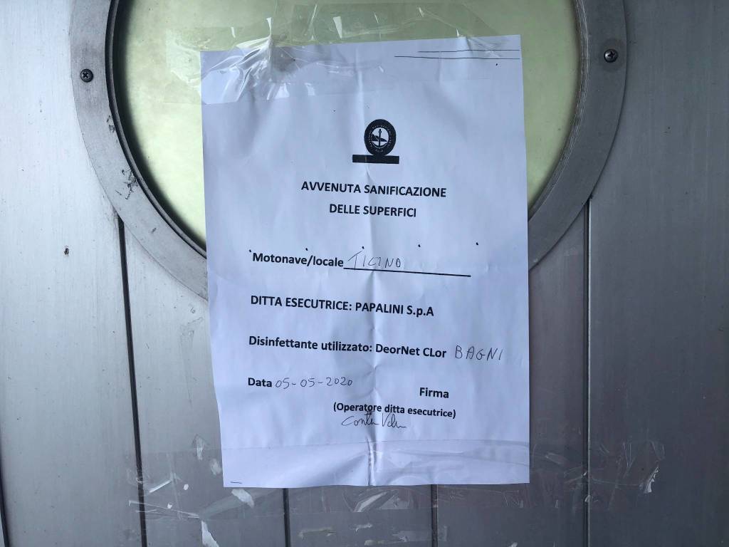 Fase 2: Viaggio in traghetto da Laveno Mombello a Intra 