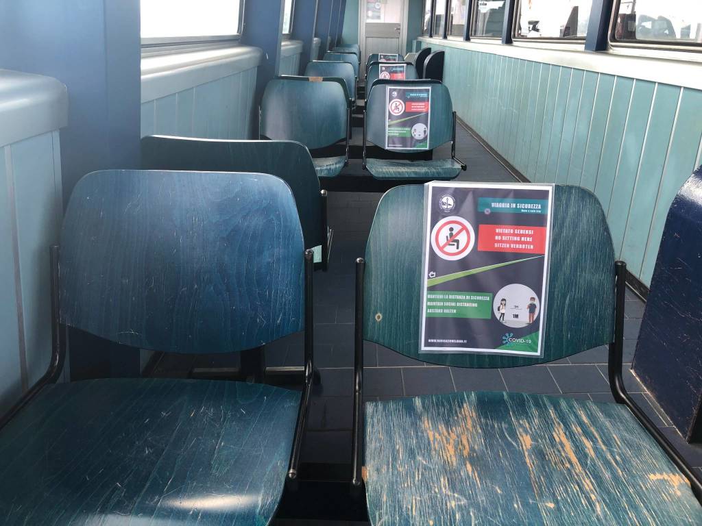 Fase 2: Viaggio in traghetto da Laveno Mombello a Intra 