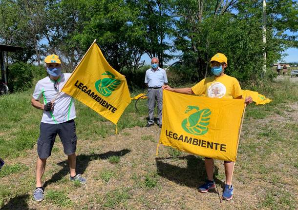 Flashmob per la giornata dei parchi di Legambiente 