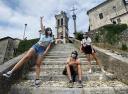 Francesca Ferragni al sacro Monte