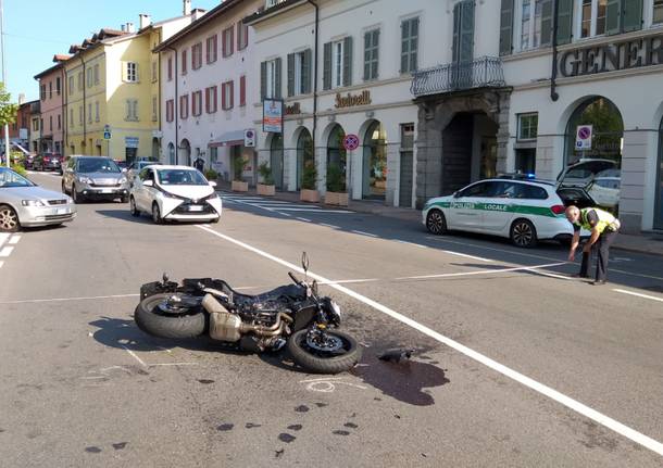 incidente stradale moto