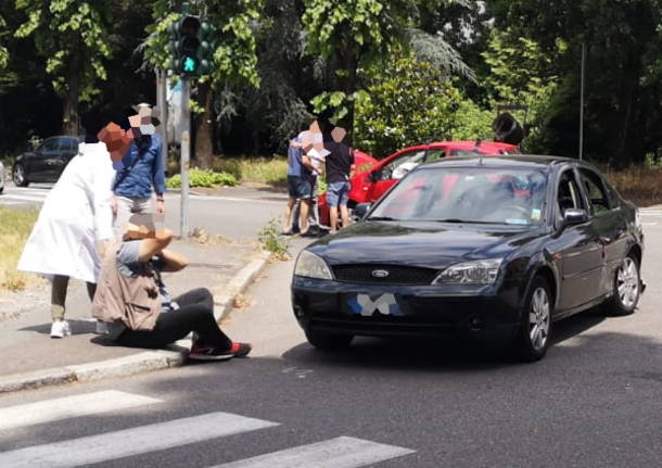 Incidente in via XX Settembre Legnano