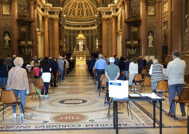 La ripresa delle messe domenicali 