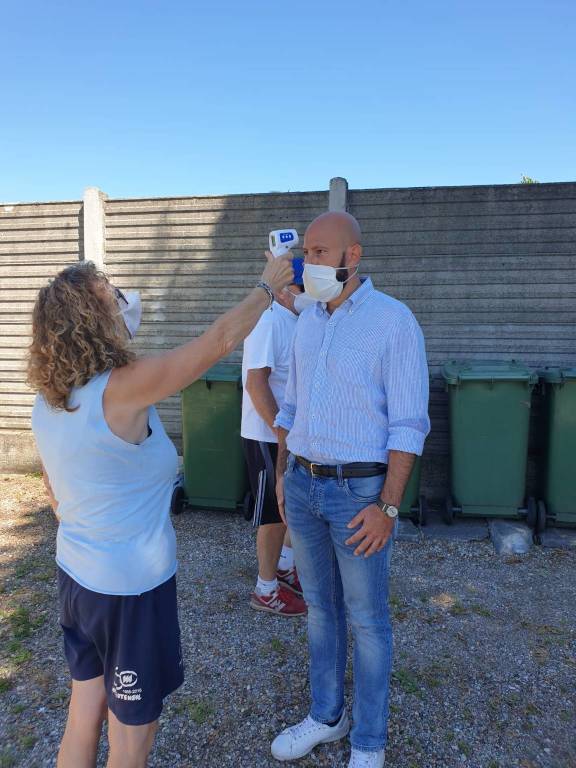 Le atlete del Saronno Softball tornano ad allenarsi sul campo