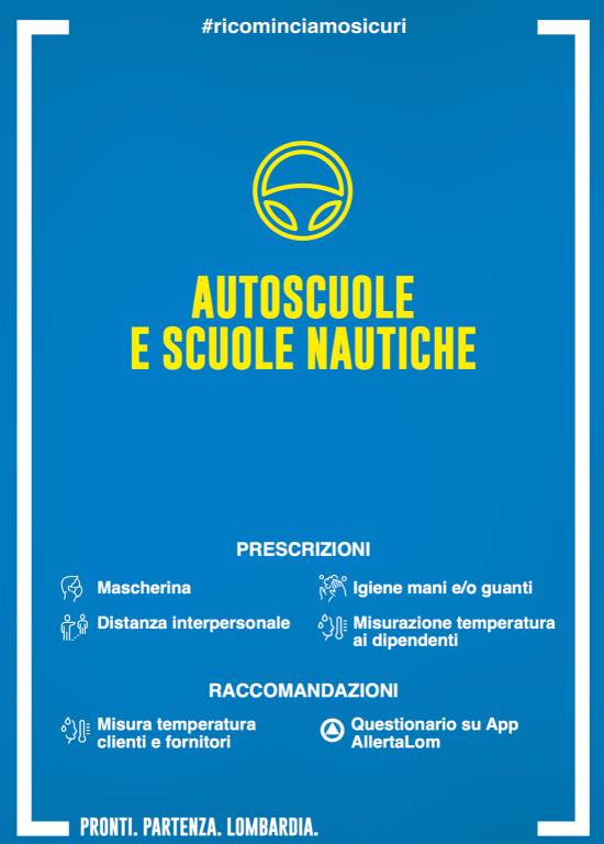 Le linee guida per la riapertura del 18 maggio in Lombardia