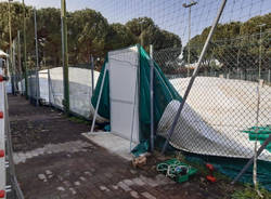 Limbiate, lavori in corso per il rinnovo del centro sportivo di via Tolstoj