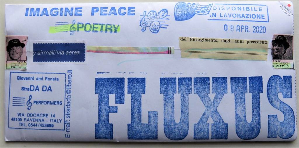 Mail art per raccontare la quarantena vissuta a Saronno