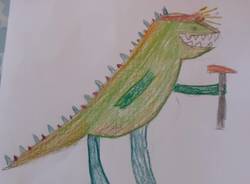 mascotte archeo della 1^E cuasso