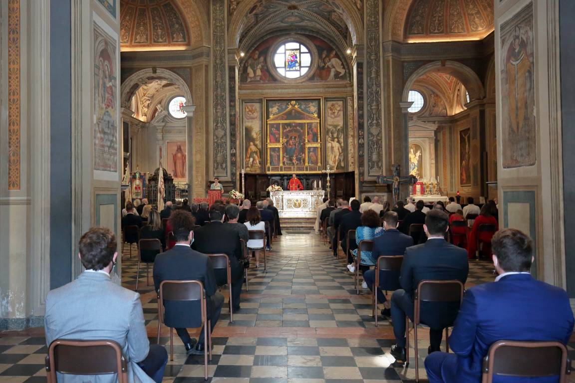 Messa in basilica dedicata al Palio di Legnano
