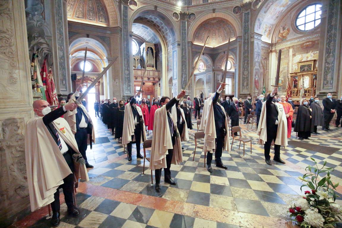 Messa in basilica dedicata al Palio di Legnano