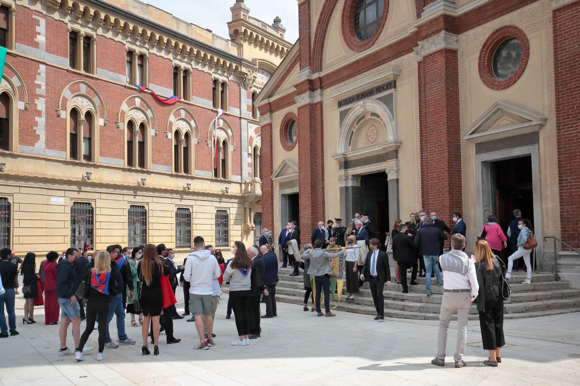 Messa in basilica dedicata al Palio di Legnano