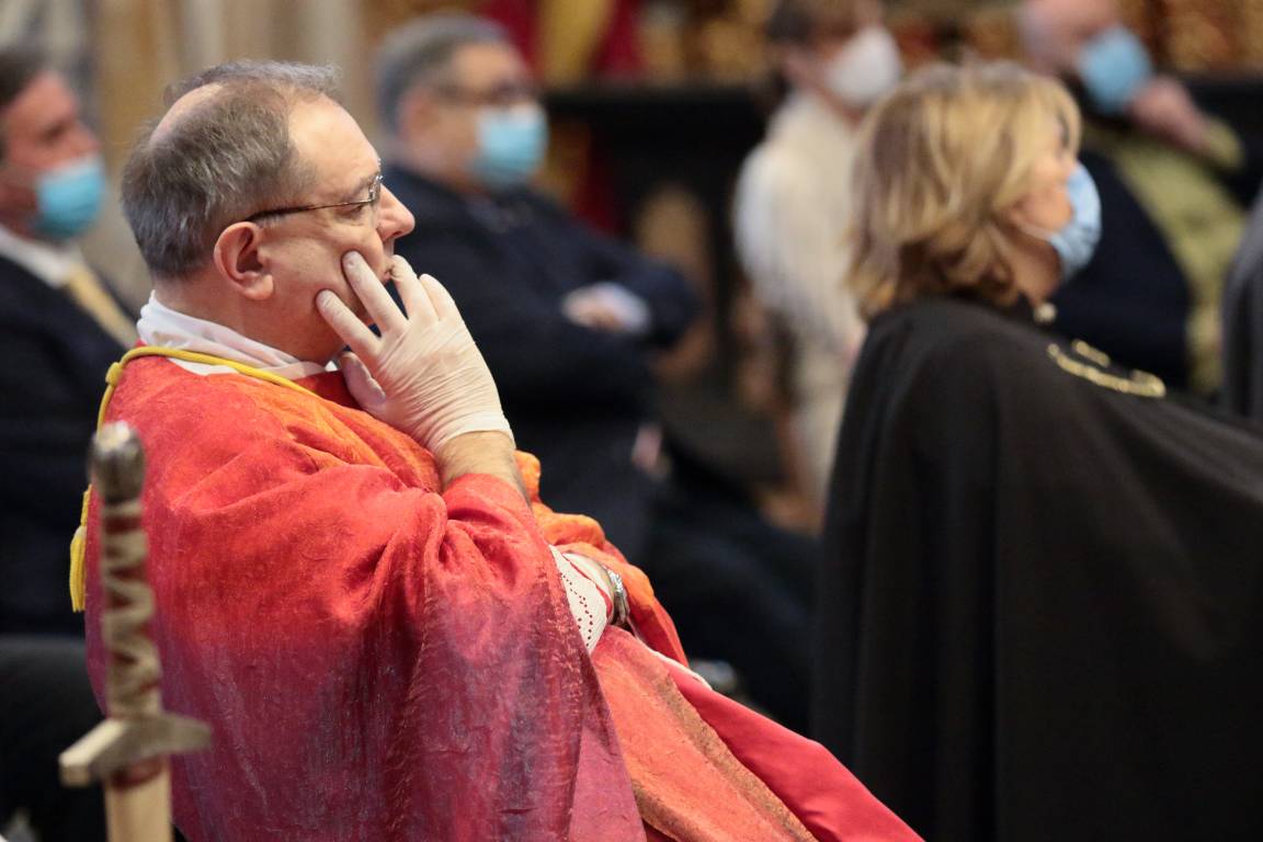 Messa in basilica dedicata al Palio di Legnano