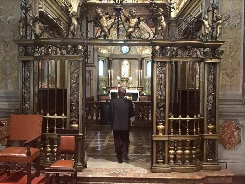 Monsignor Delpini in visita al Santuario di Saronno