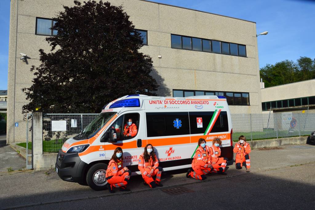 Nuova ambulanza per Sos della Valbossa