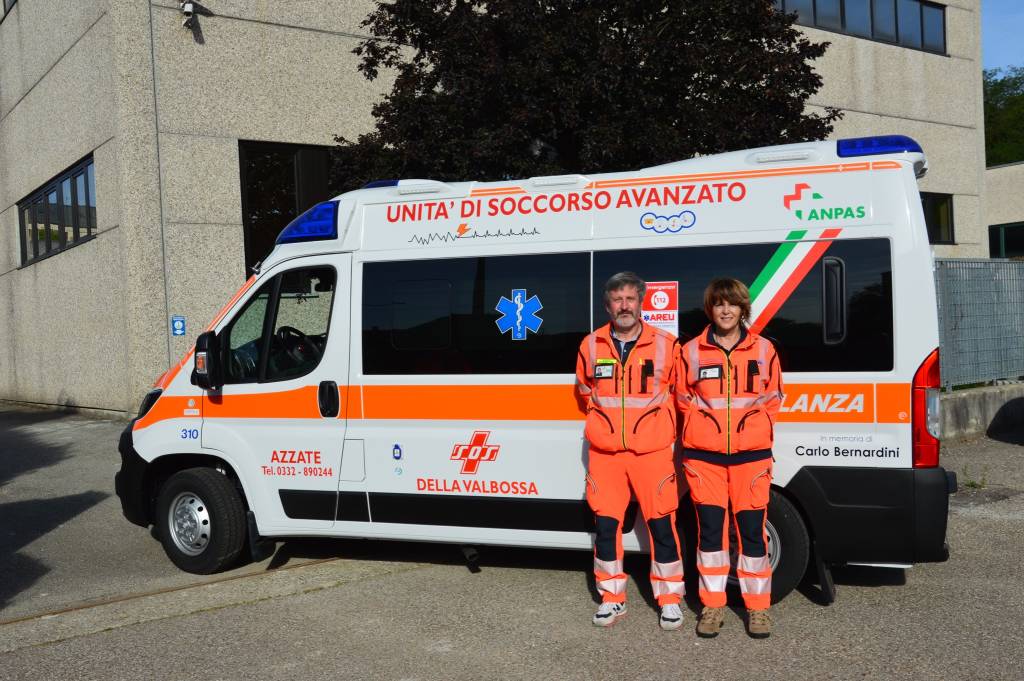 Nuova ambulanza per Sos della Valbossa